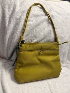Vera Bradley Olive Green Shoulder Bag New